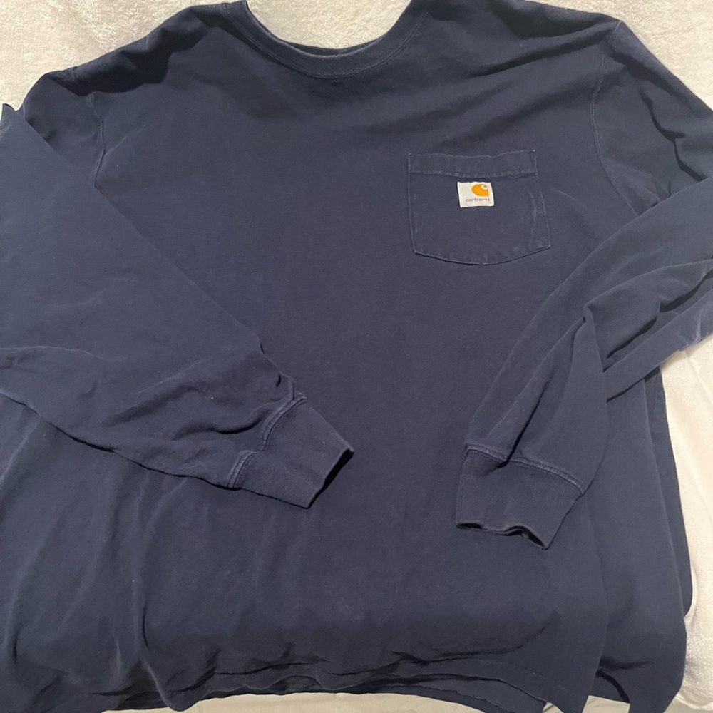 Carhartt Navy Original Fit Tee